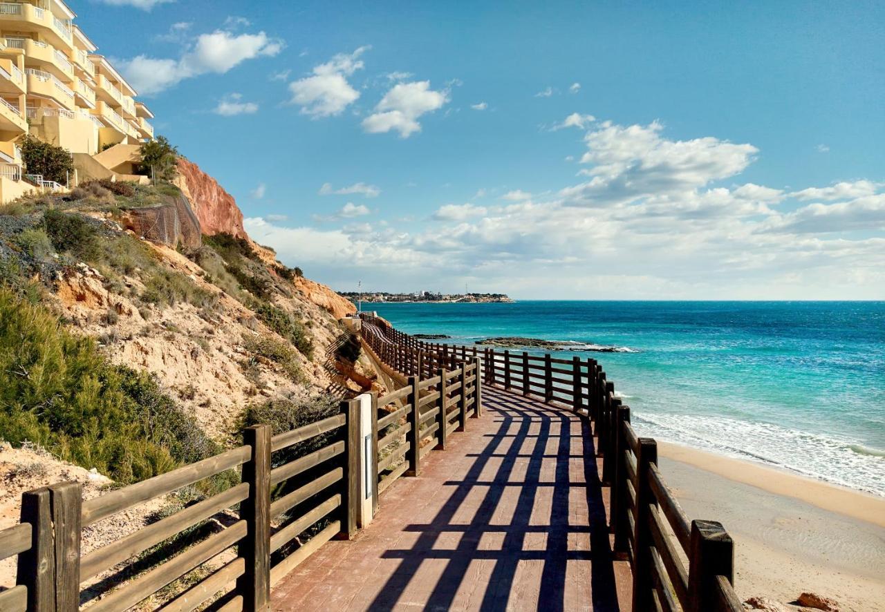 Cosy, Seaview Apartment, Close To Beach And Bars -Edificio Rhin Campoamor Exteriör bild